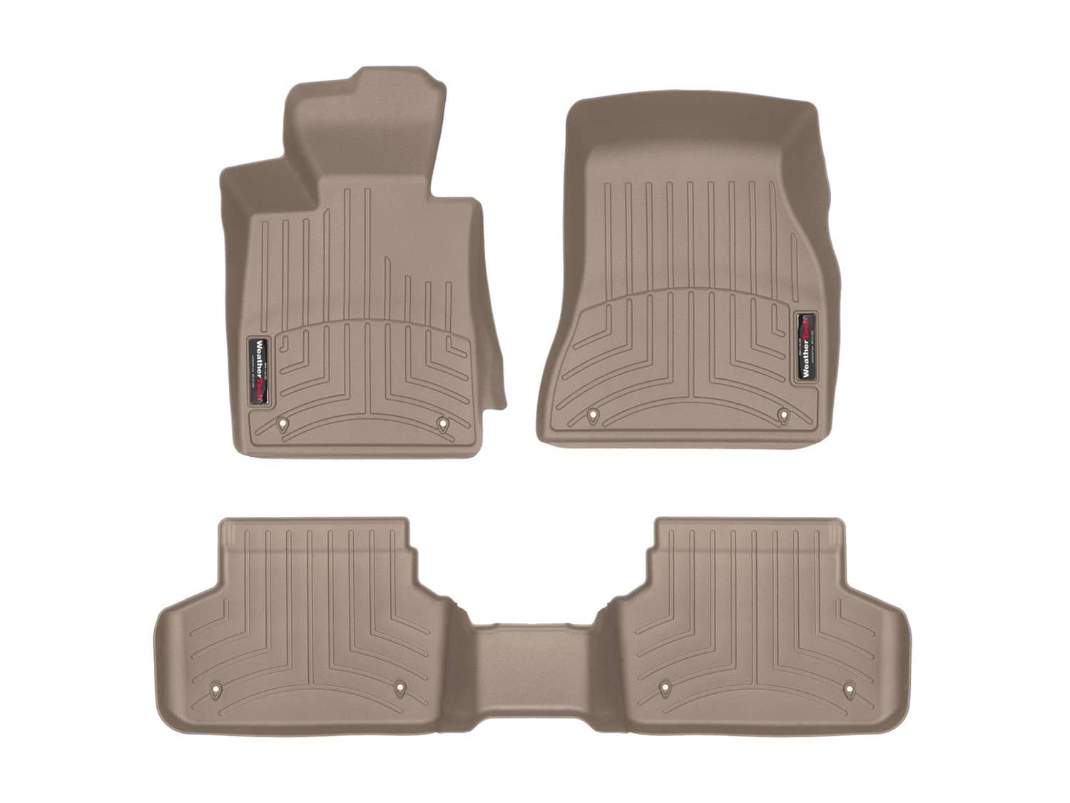 Weathertech - 451089-1-2 - Front and Rear - Floor Mat Set