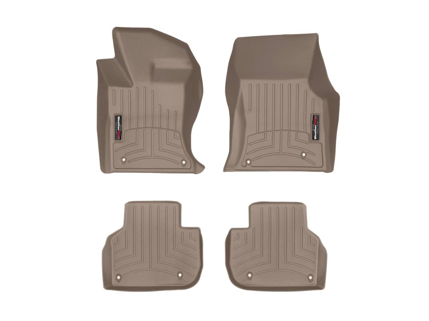 Weathertech - 4511031-4510032 - Front and Rear - Floor Mat Set