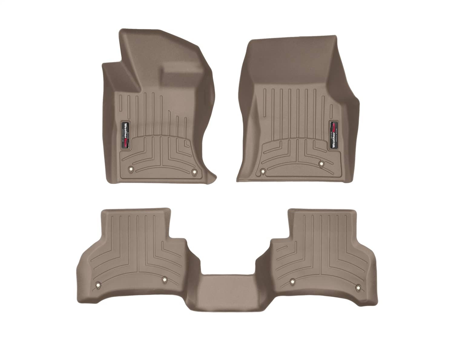 Weathertech - 4511031-458642 - Front and Rear - Floor Mat Set
