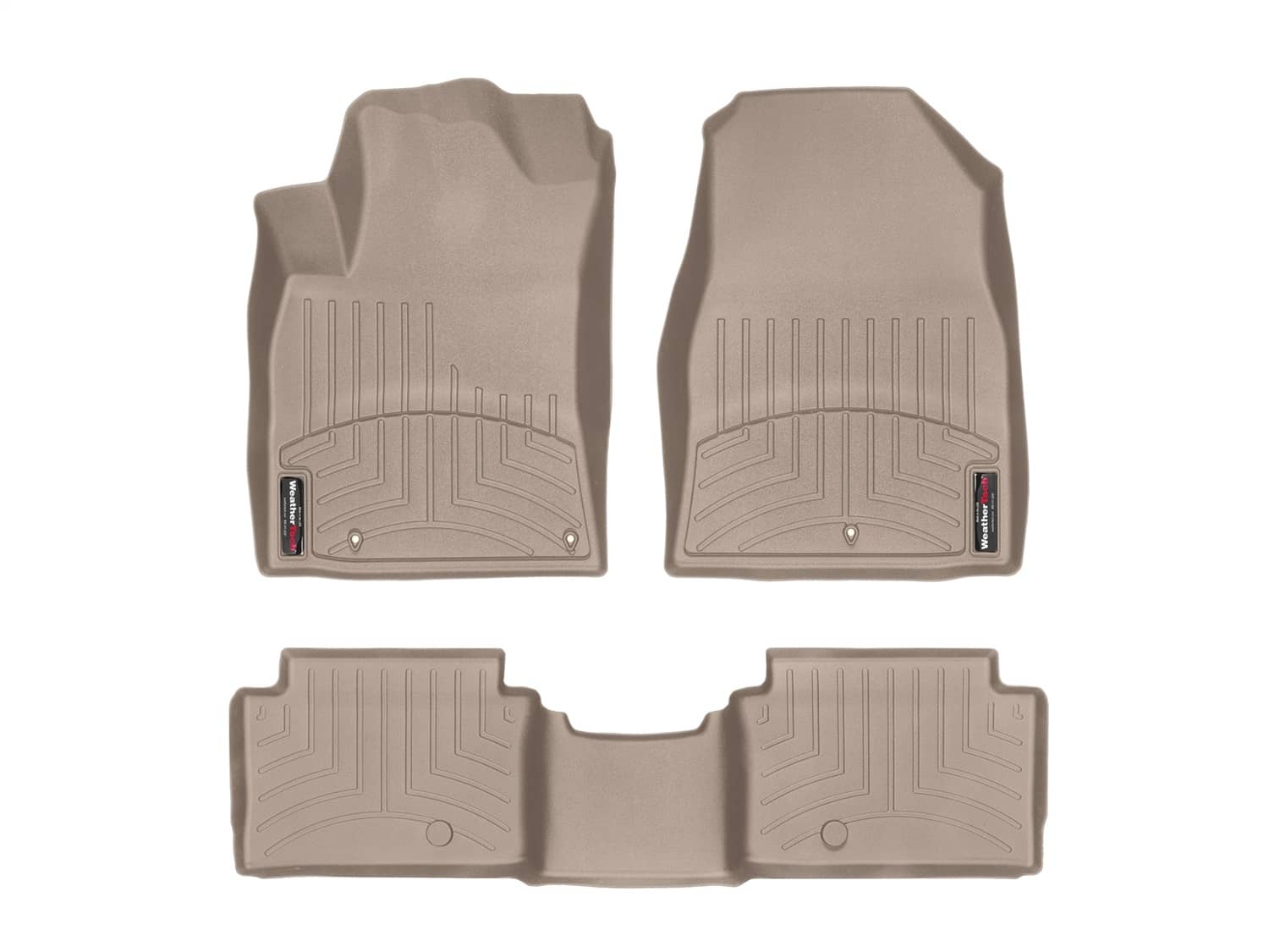 Weathertech - 451201-1-2 - Front and Rear - Floor Mat Set