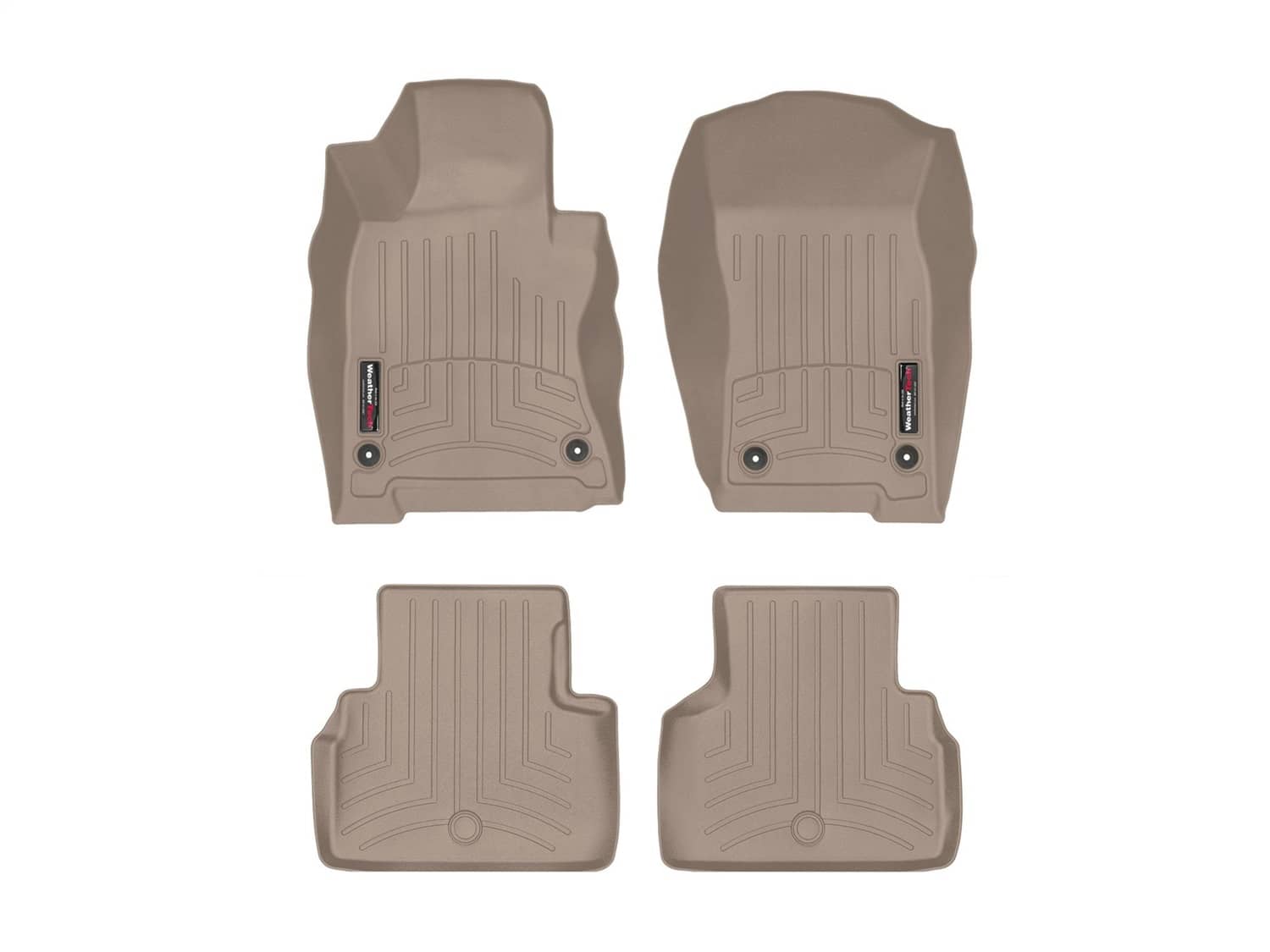 Weathertech - 451258-1-2 - Front and Rear - Floor Mat Set