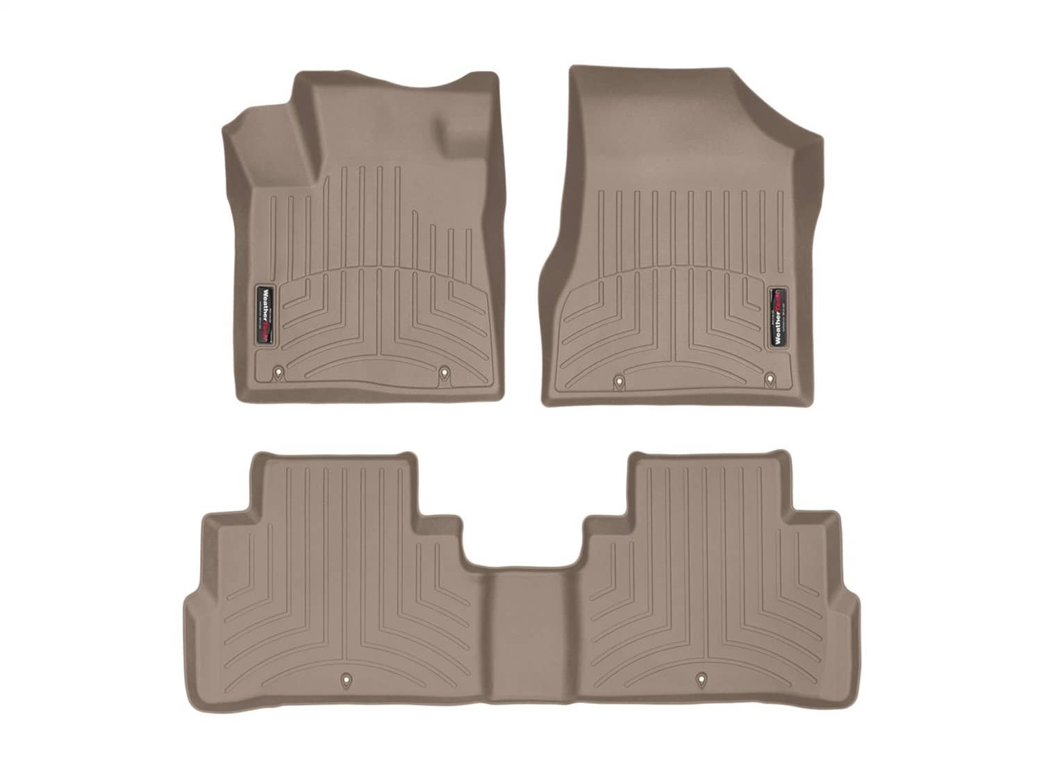 Weathertech - 4513881-4515242 - Front and Rear - Floor Mat Set