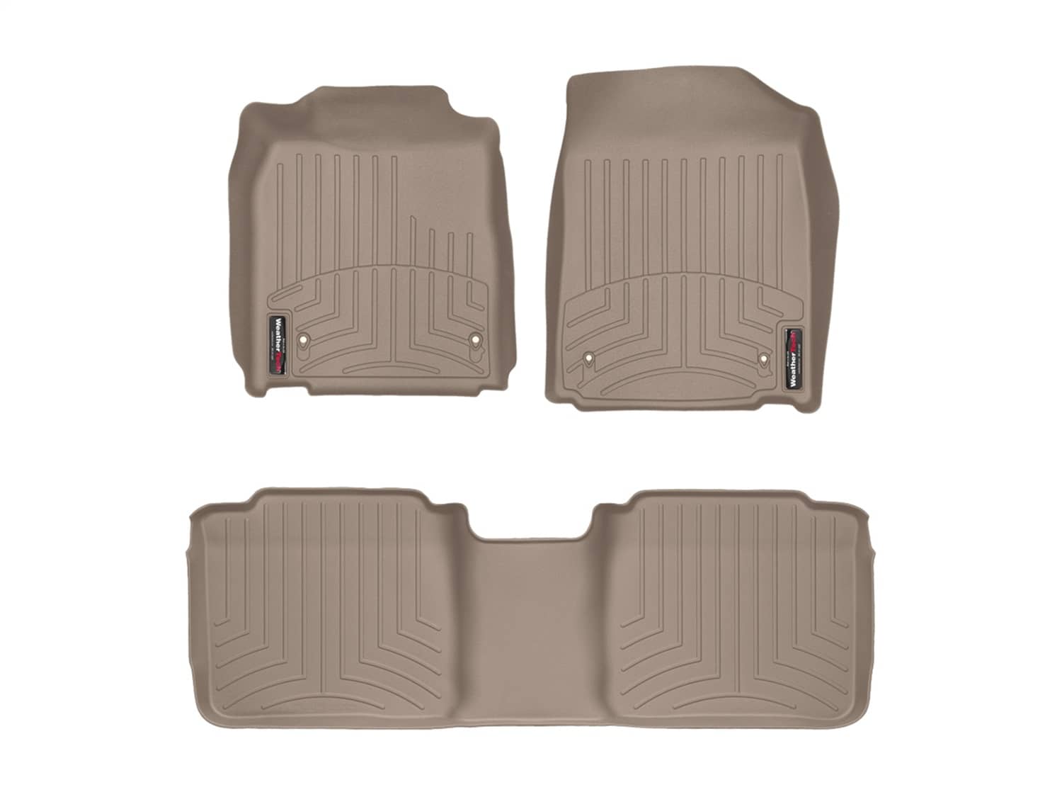 Weathertech - 451431-450842 - Front and Rear - Floor Mat Set