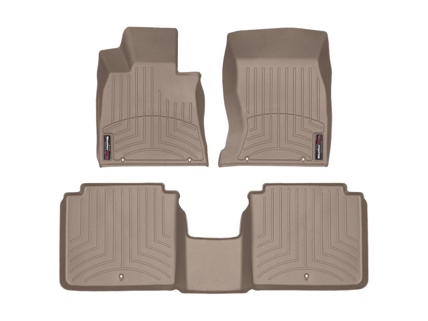 Weathertech - 451484-1-2 - Front and Rear - Floor Mat Set