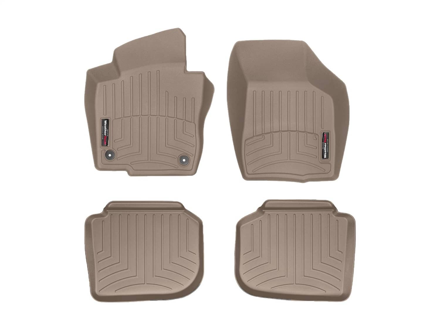 Weathertech - 4515281-453842 - Front and Rear - Floor Mat Set