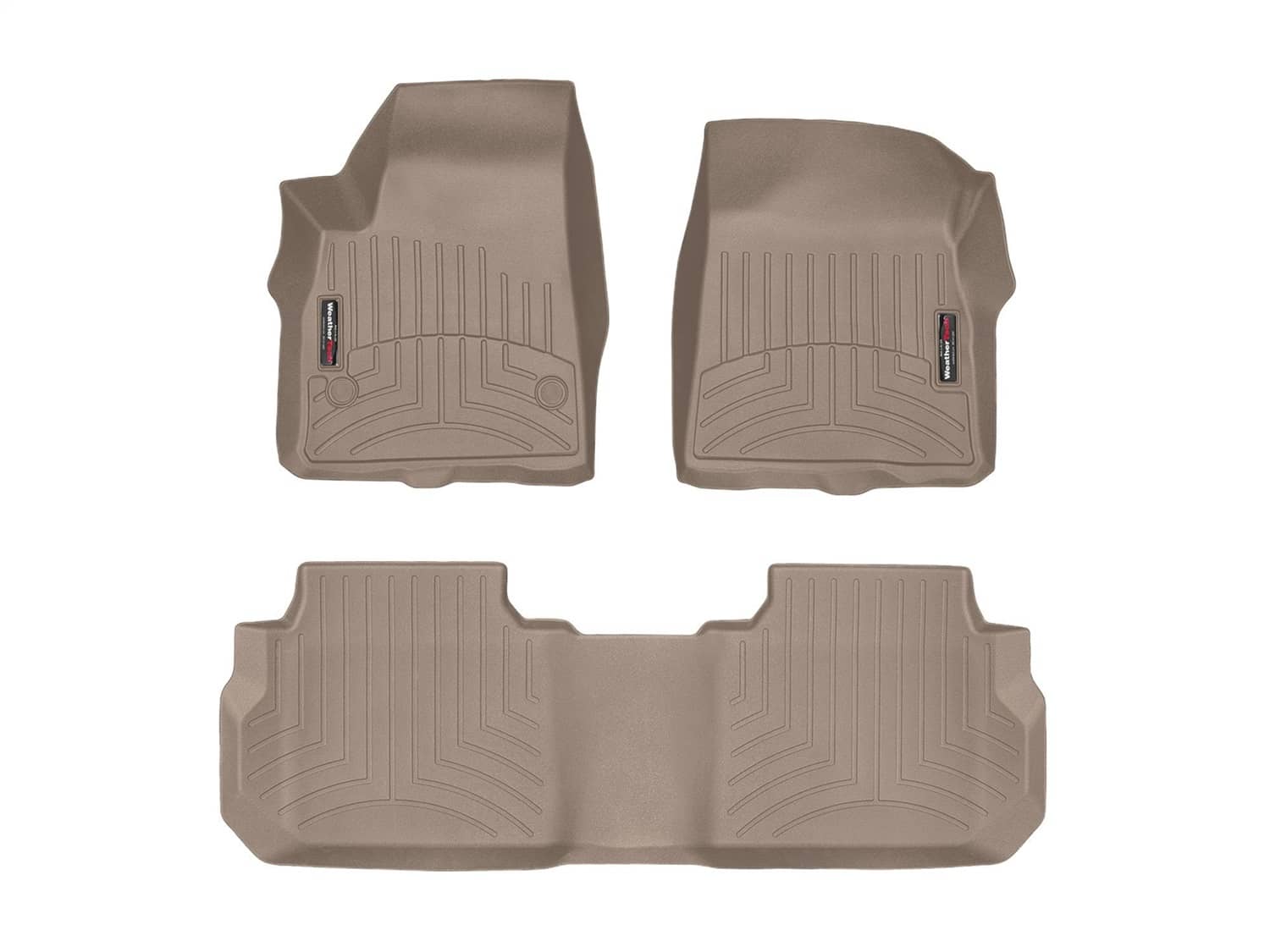 Weathertech - 4515741-4510802 - Front and Rear - Floor Mat Set