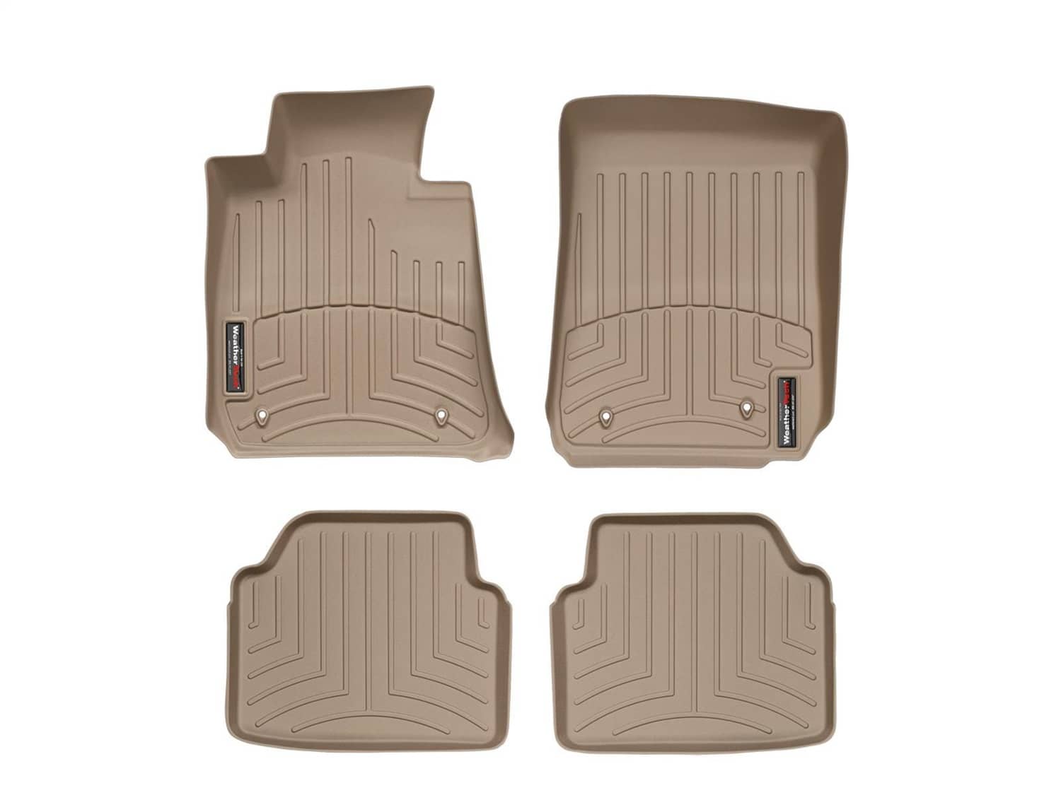 Weathertech - 451581-451463 - Front and Rear - Floor Mat Set