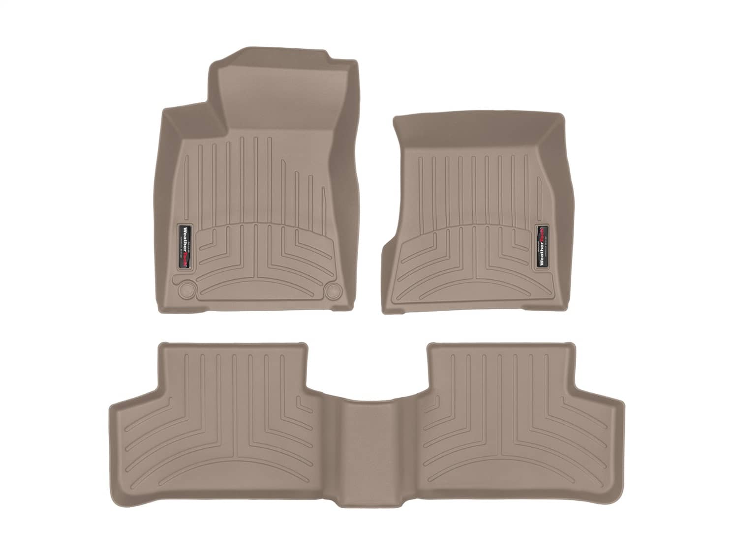 Weathertech - 451593-1-3 - Front and Rear - Floor Mat Set
