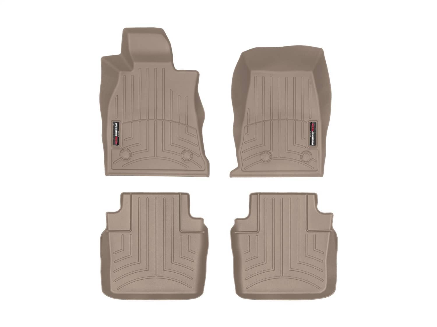 Weathertech - 451610-1-2 - Front and Rear - Floor Mat Set