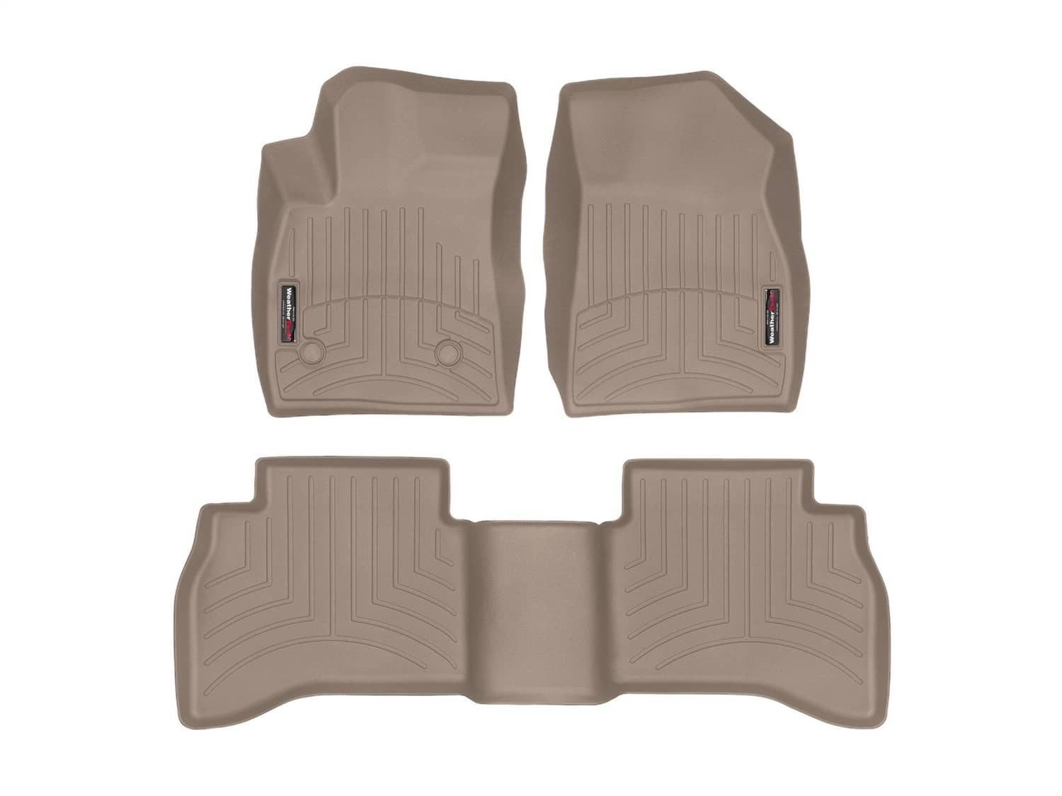 Weathertech - 451617-1-5 - Front Rear and Third Row - Floor Mat Set