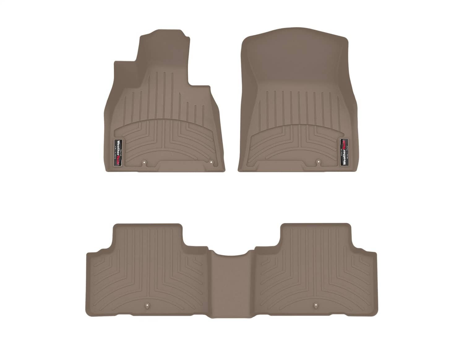 Weathertech - 451621-1-2 - Front and Rear - Floor Mat Set