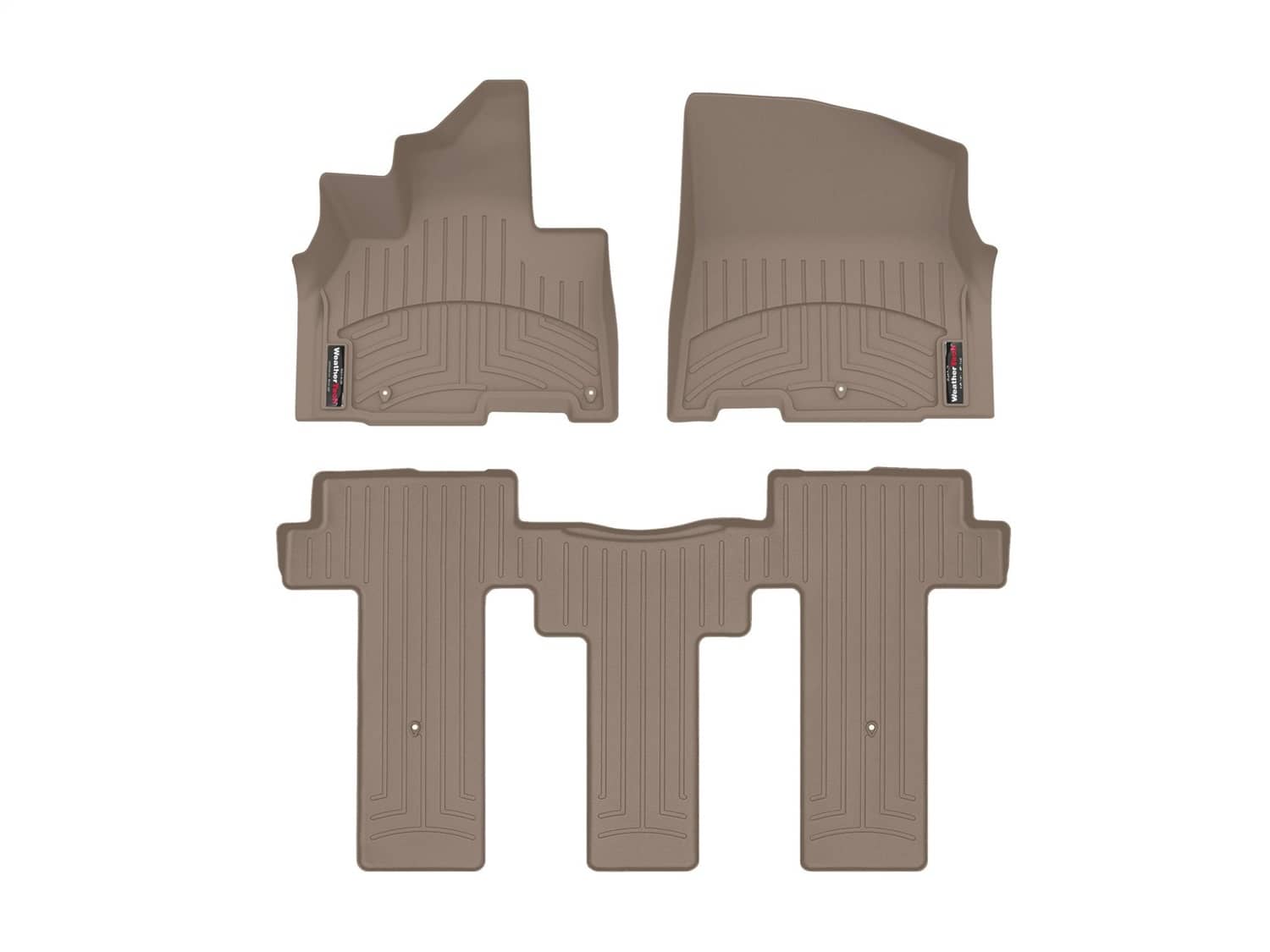 Weathertech - 451672-1-2 - Front and Rear - Floor Mat Set