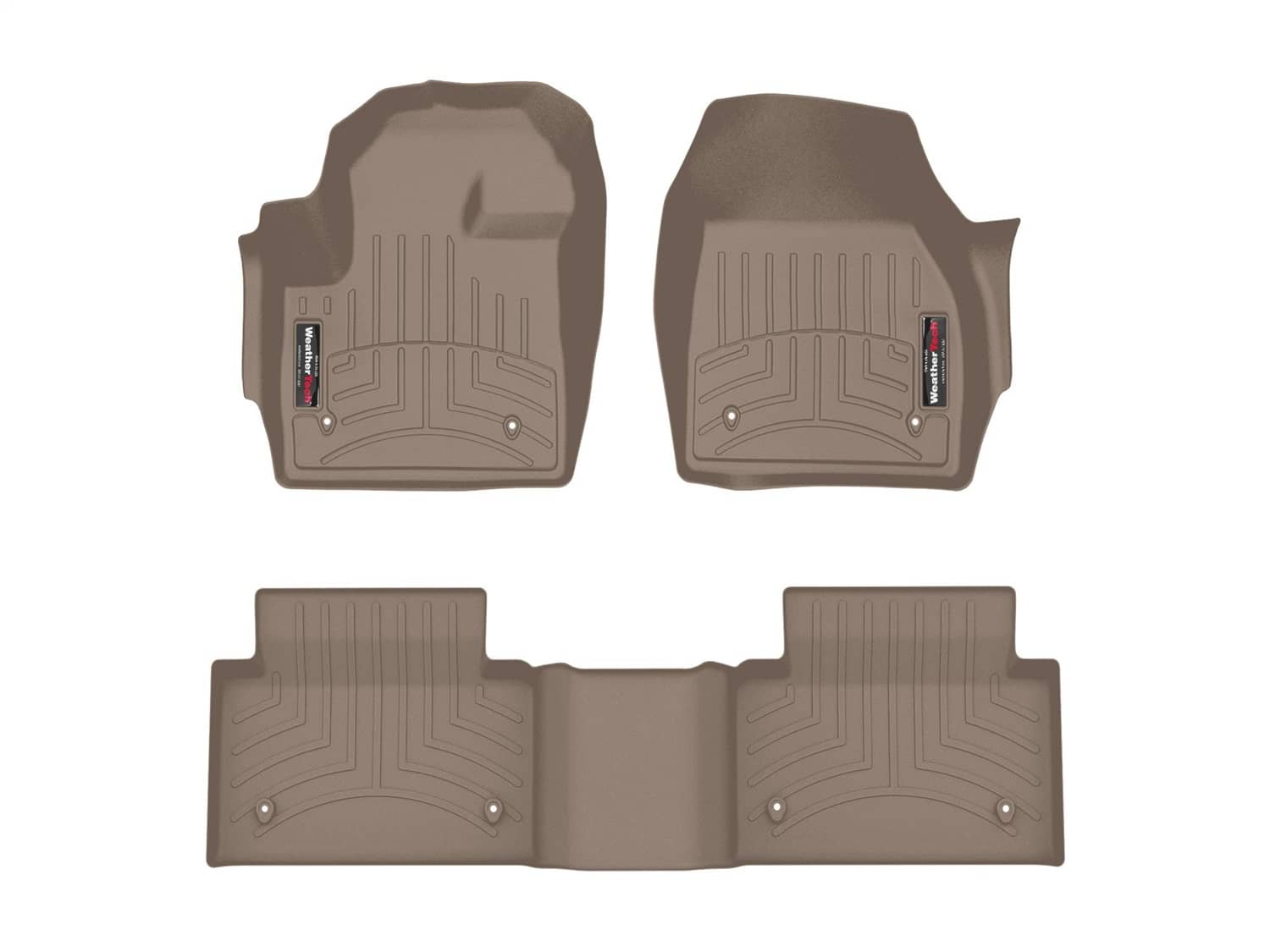 Weathertech - 451686-1-2 - Front and Rear - Floor Mat Set