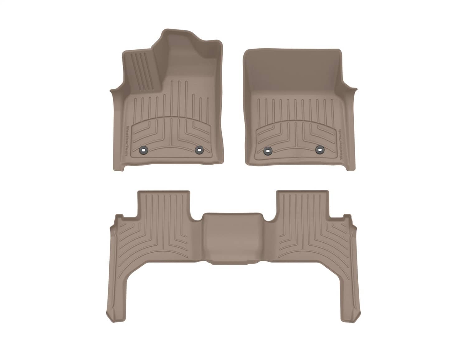 Weathertech - 451713-1-2IM - Front and Rear - Floor Mat Set