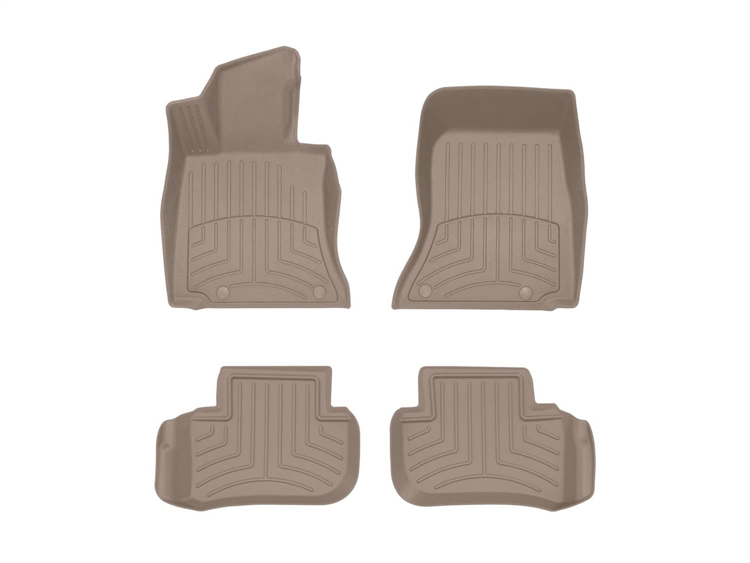 Weathertech - 451741-1-3IM - Front and Rear - Floor Mat Set