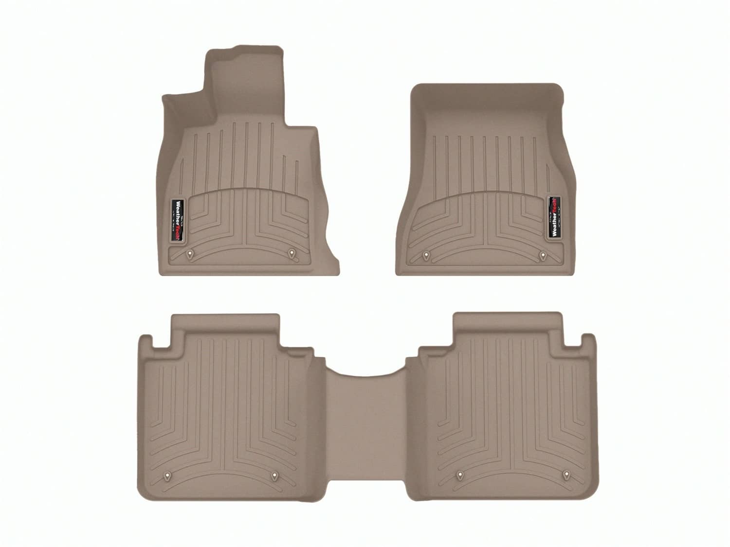 Weathertech - 451790-1-3 - Front and Rear - Floor Mat Set