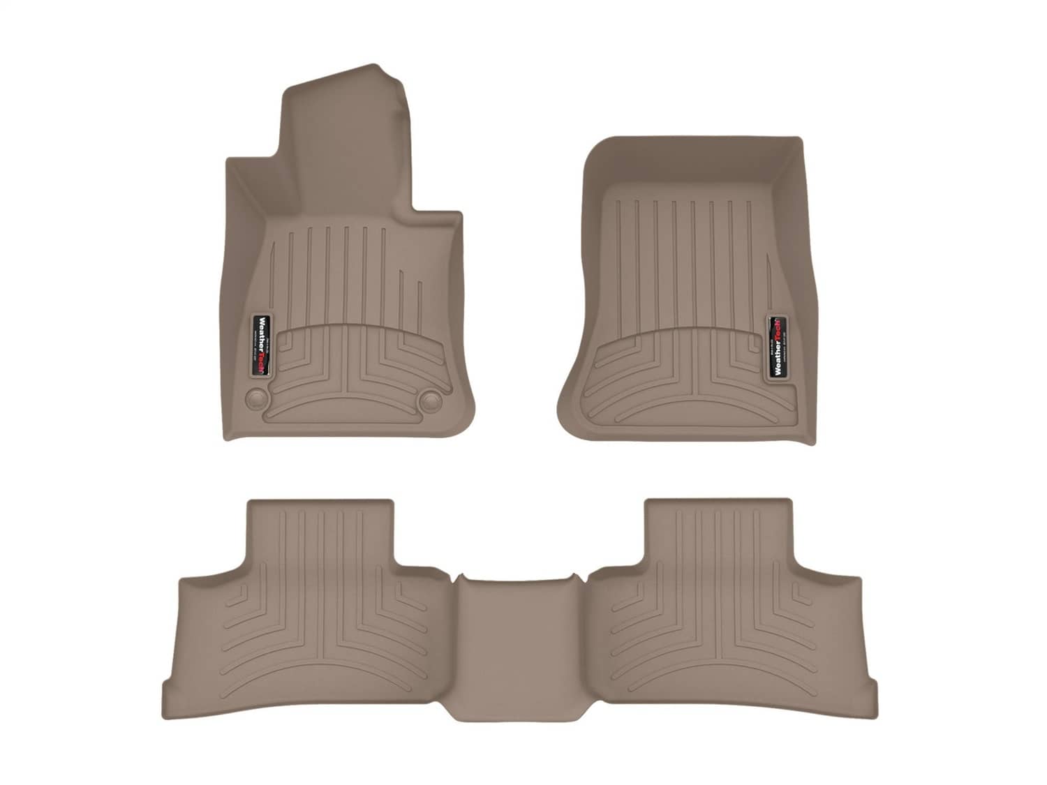 Weathertech - 451812-1-2 - Front and Rear - Floor Mat Set