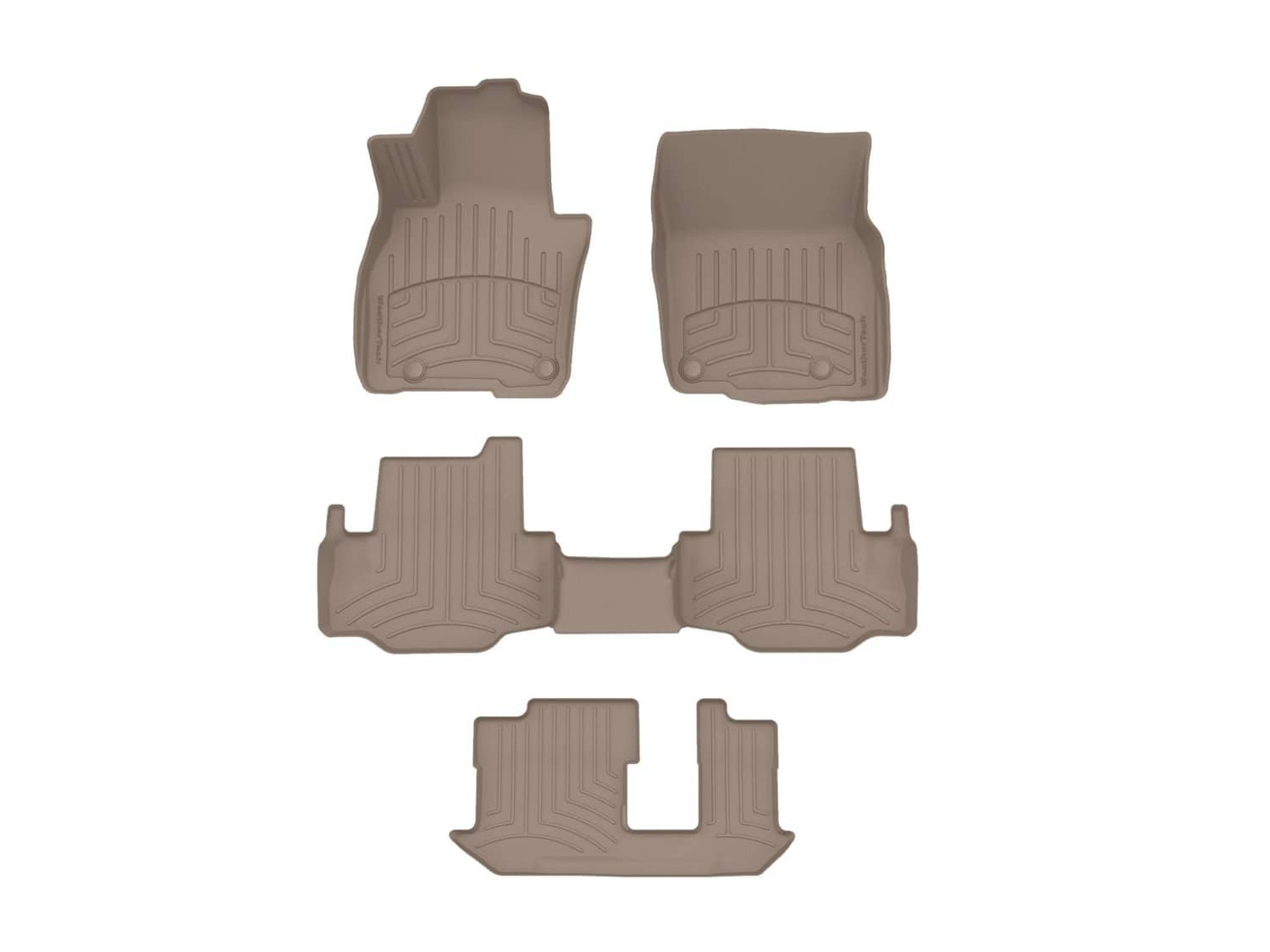 Weathertech - 451813-1-3-4IM - Front Rear and Third Row - Floor Mat Set
