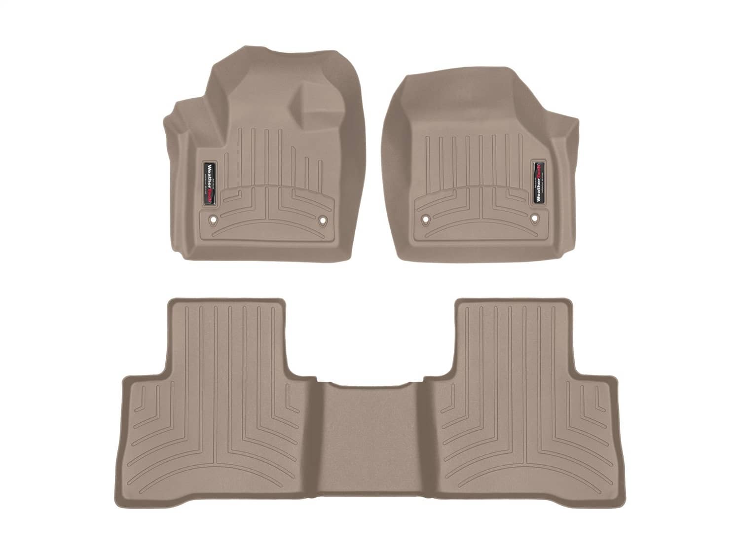 Weathertech - 4518591-4515163 - Front and Rear - Floor Mat Set