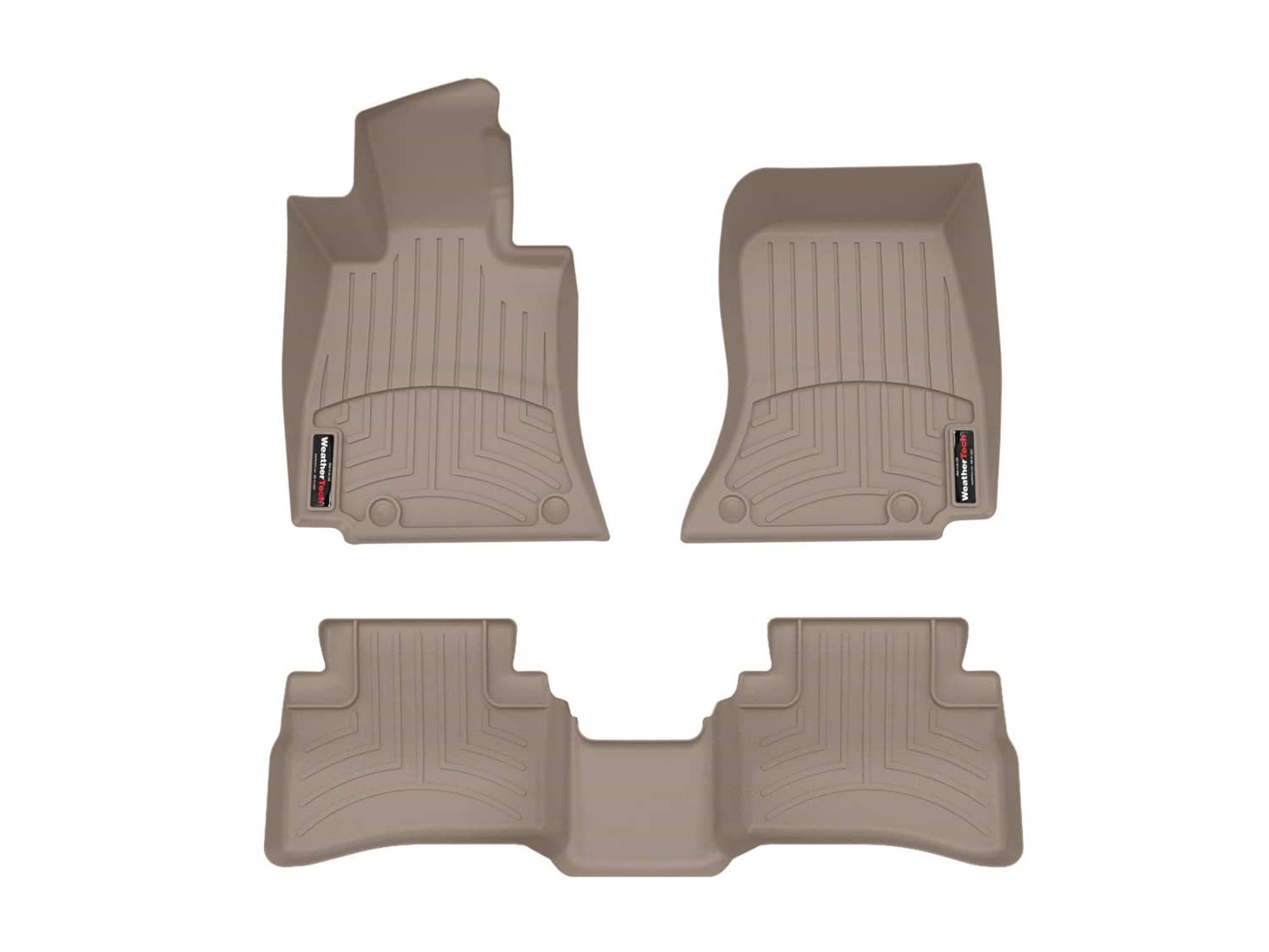 Weathertech - 451878-1-2 - Front and Rear - Floor Mat Set