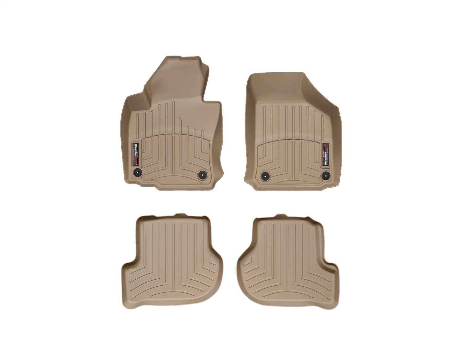 Weathertech - 452691-450802 - Front and Rear - Floor Mat Set