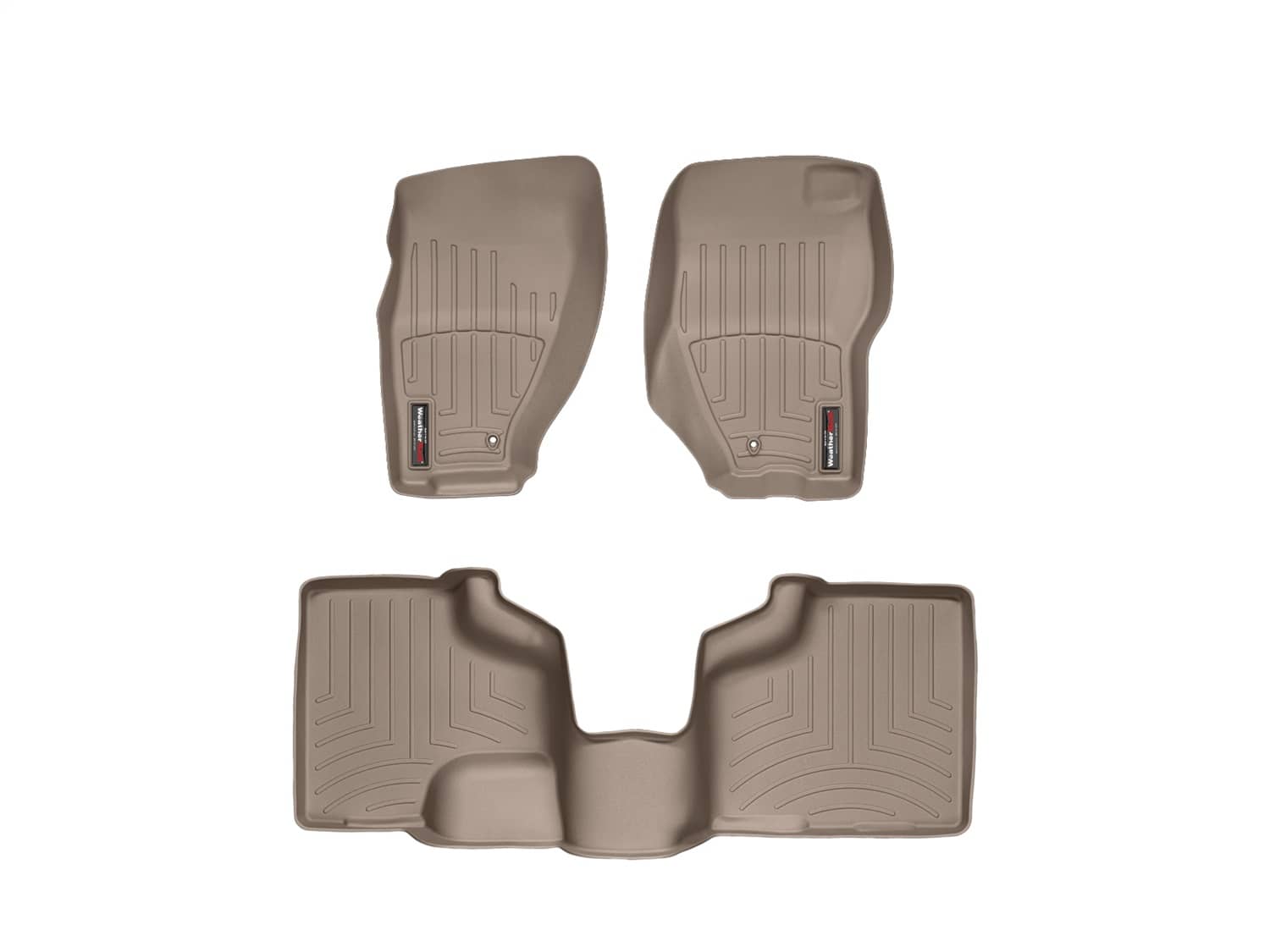 Weathertech - 453221-451042 - Front and Rear - Floor Mat Set