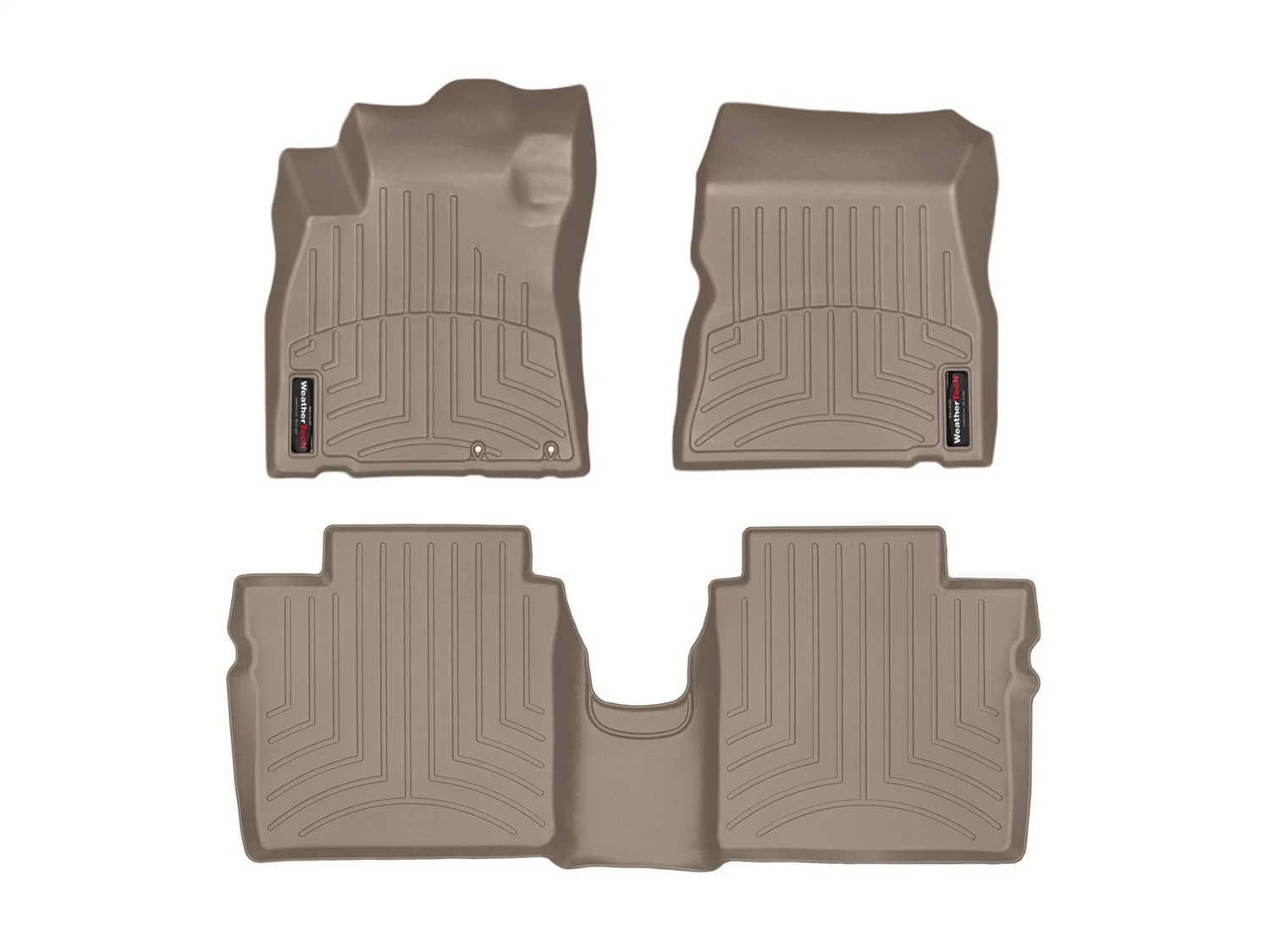 Weathertech - 455771-454112 - Front and Rear - Floor Mat Set