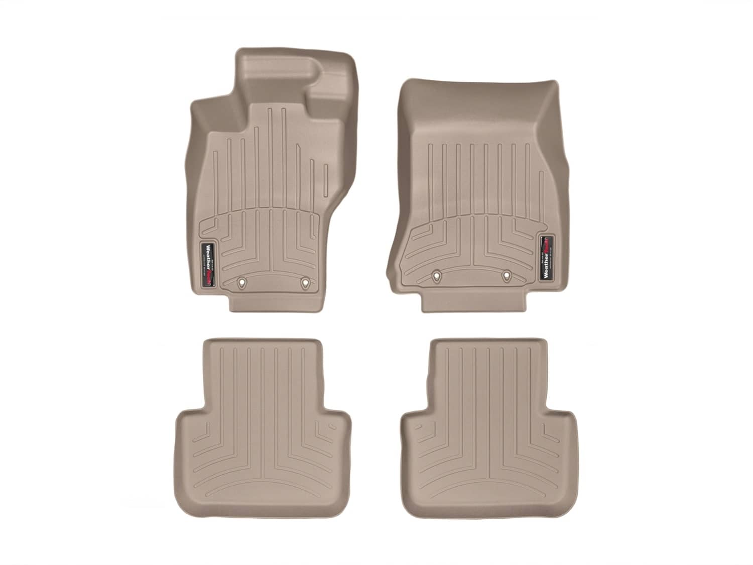 Weathertech - 456601-454462 - Front and Rear - Floor Mat Set
