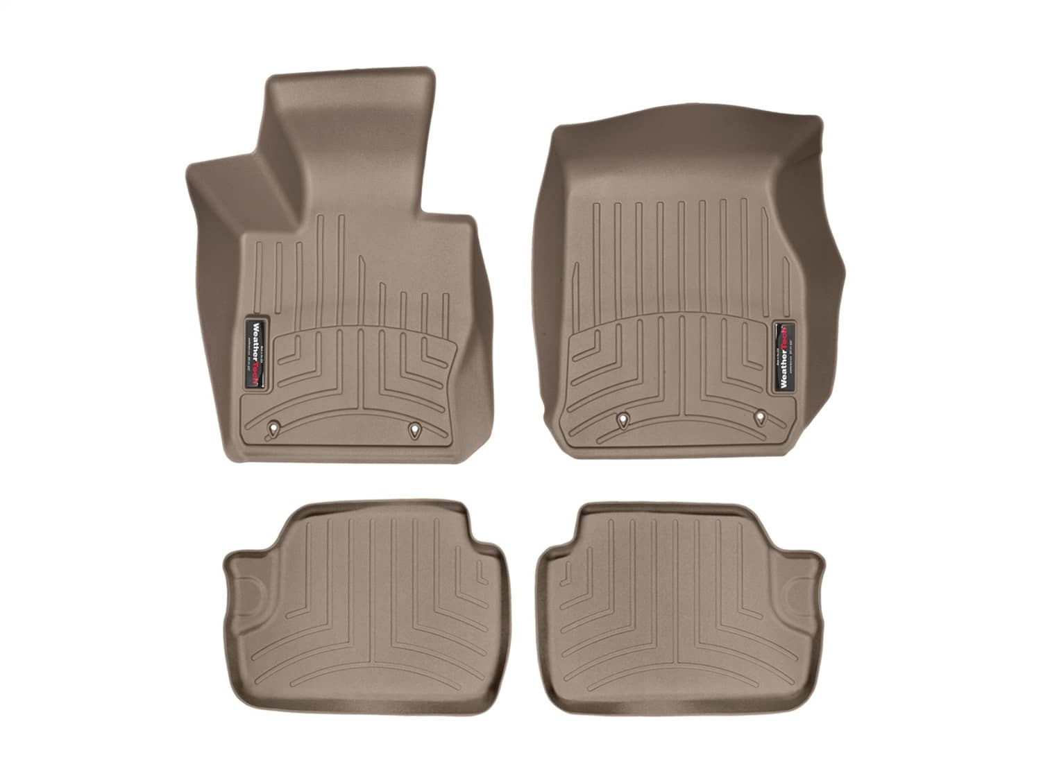 Weathertech - 458251-454103 - Front and Rear - Floor Mat Set