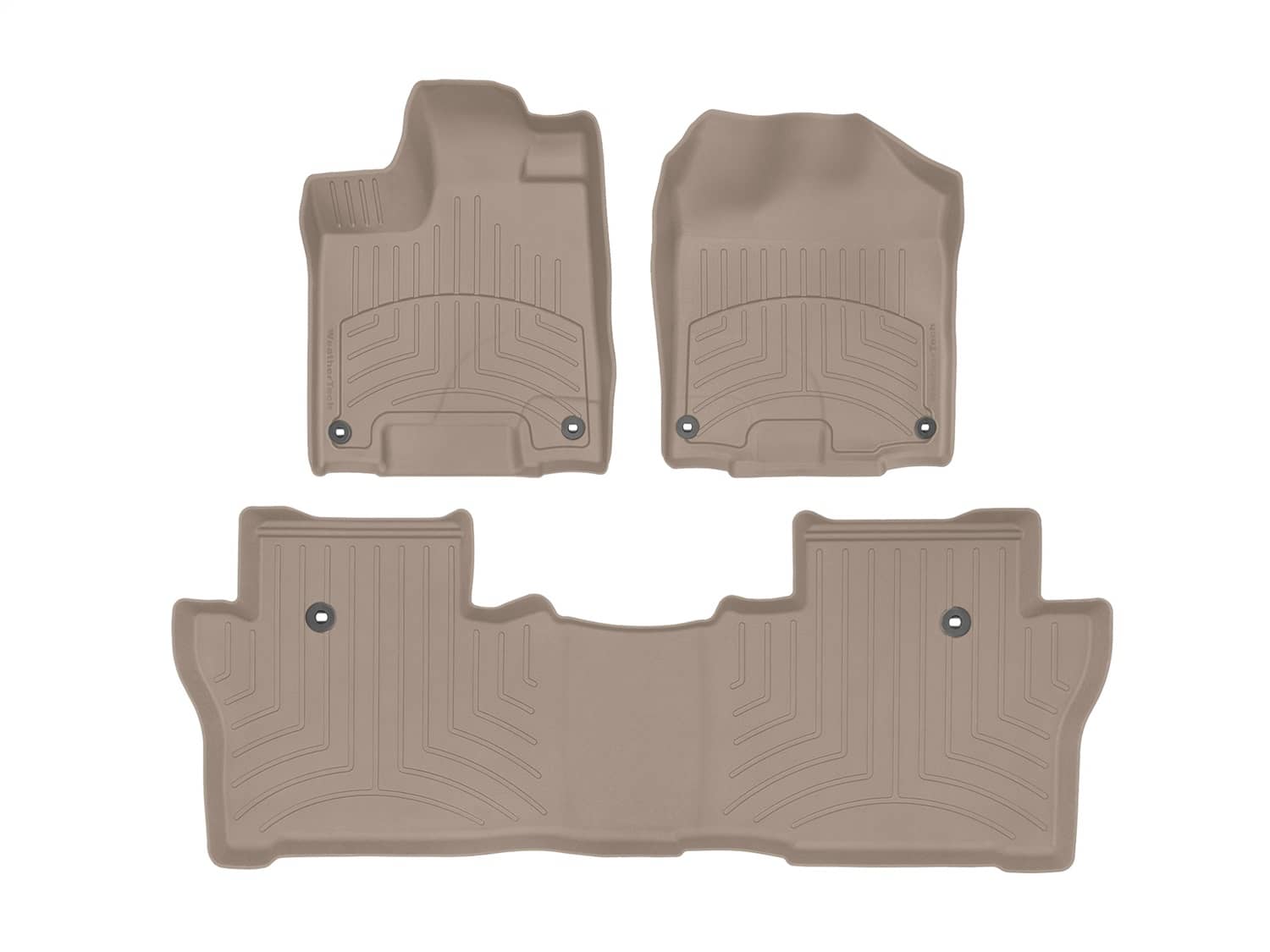 Weathertech - 45839-1-2IM - Front and Rear - Floor Mat Set
