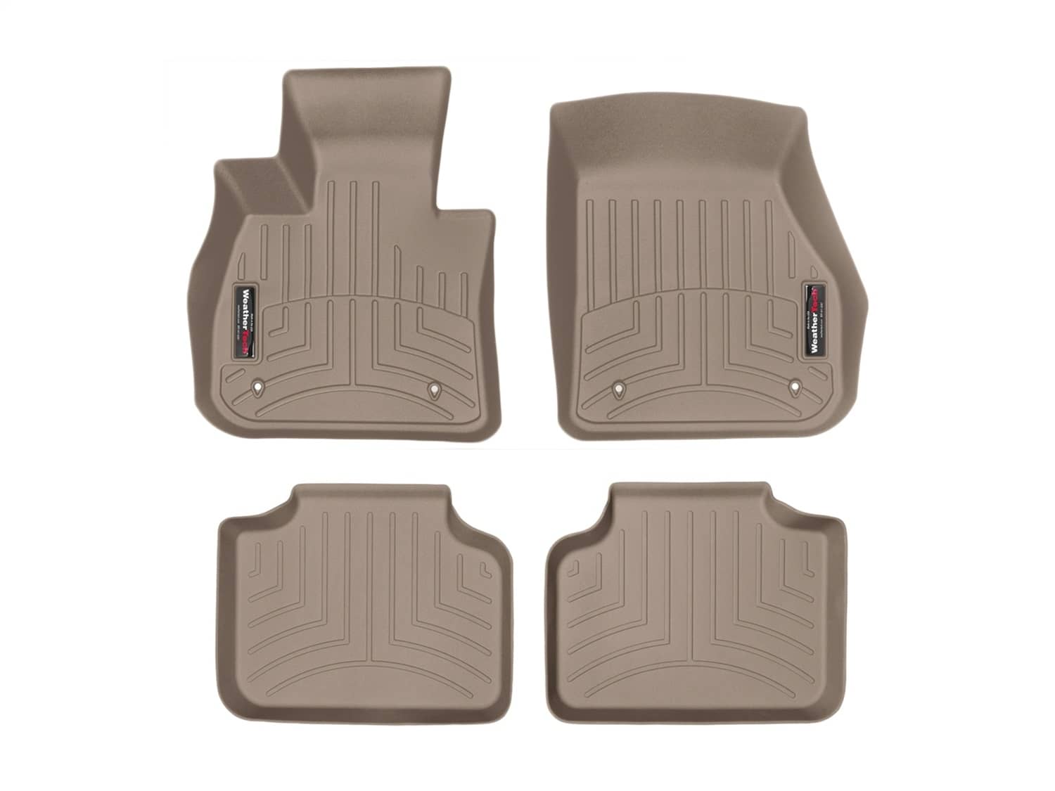 Weathertech - 458811-457482 - Front and Rear - Floor Mat Set