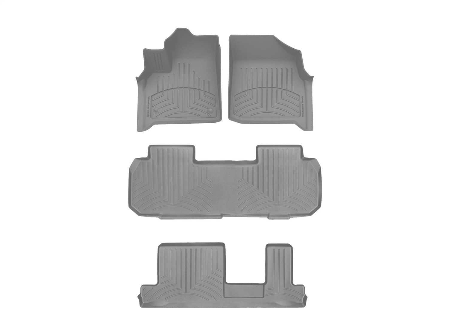 Weathertech - 461228-1-3-4IM - Front Rear and Third Row - Floor Mat Set