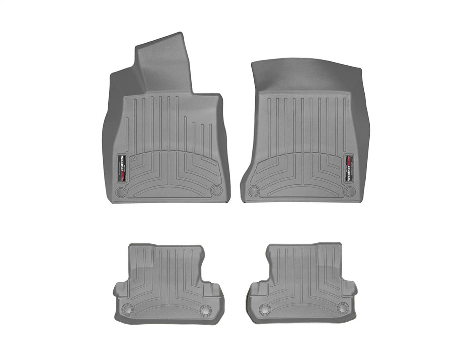 Weathertech - 465711-4610602 - Front and Rear - Floor Mat Set