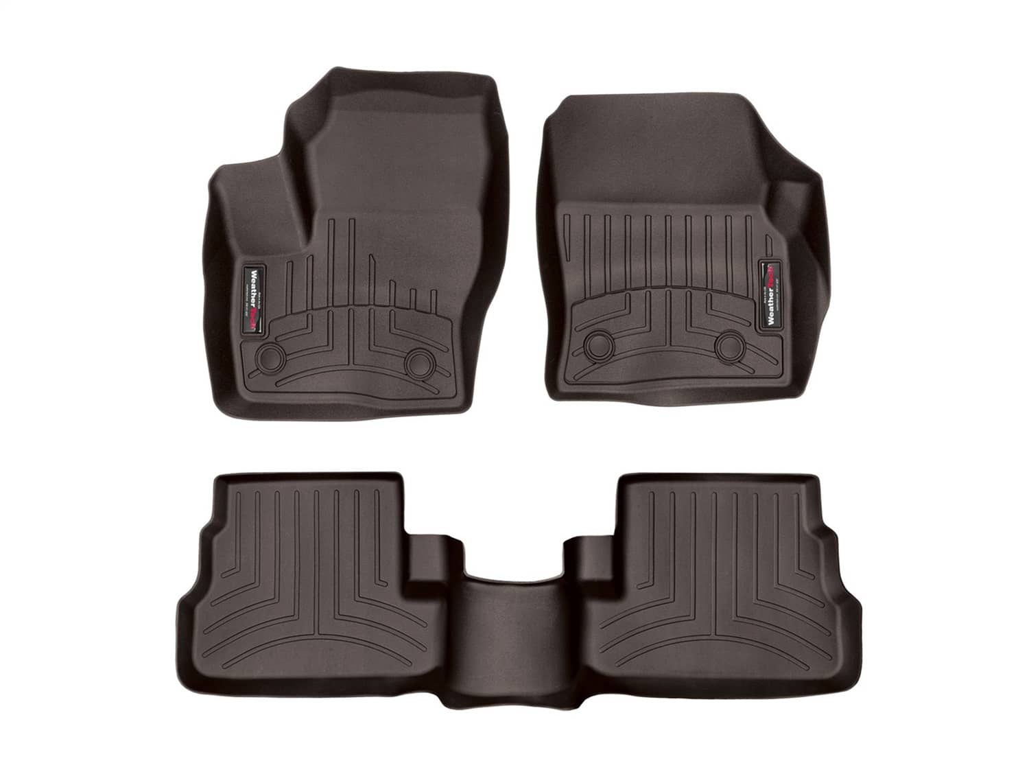 Weathertech - 4710521-474593 - Front and Rear - Floor Mat Set