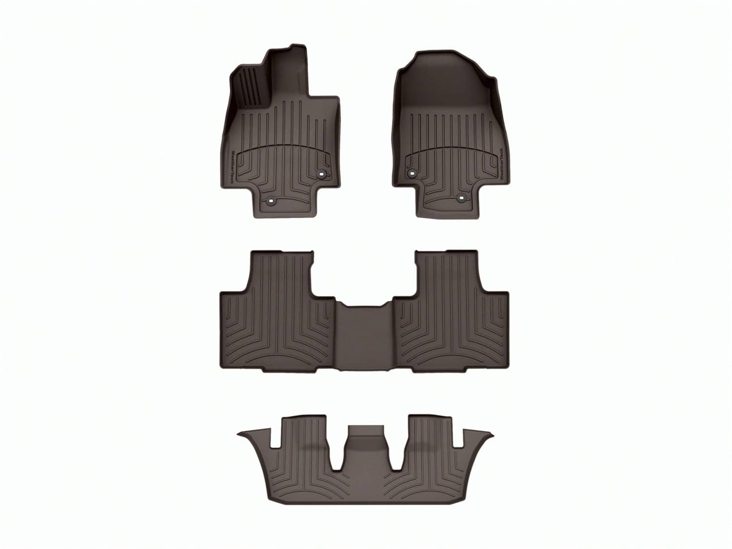 Weathertech - 471827-1-2-3IM - Front Rear and Third Row - Floor Mat Set