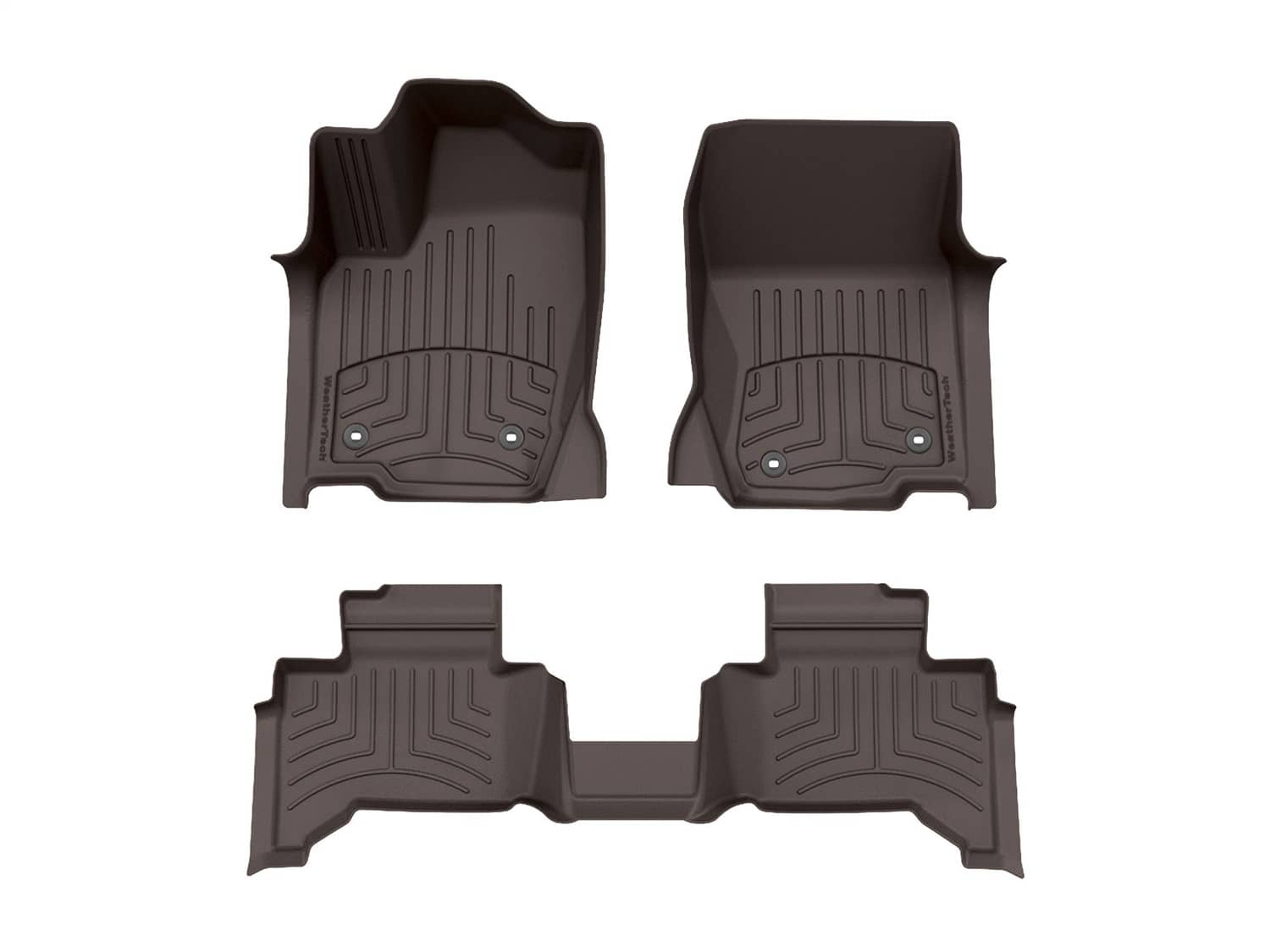 Weathertech - 471874-1-2IM - Front and Rear - Floor Mat Set