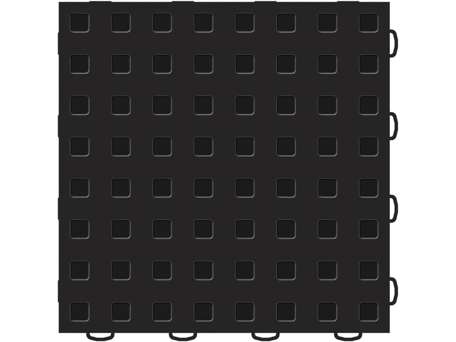 Weathertech - 51B212L BK - Interlocking Garage Floor Tiles