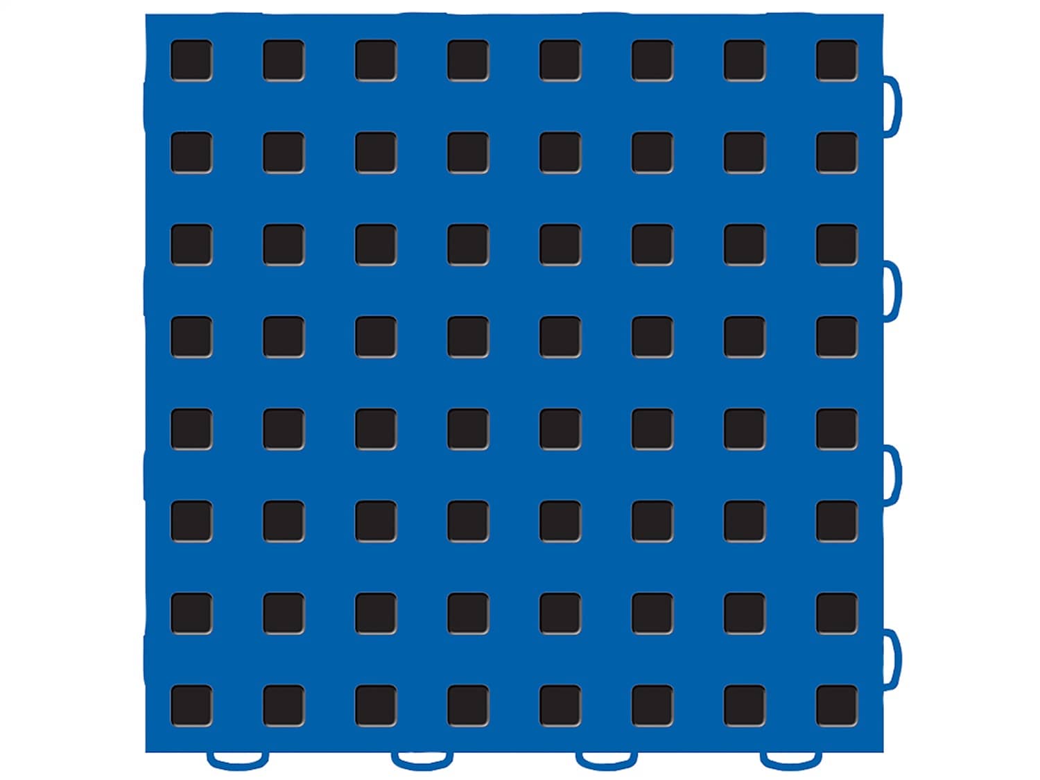 Weathertech - 51T312LL BL-BK - Interlocking Garage Floor Tiles