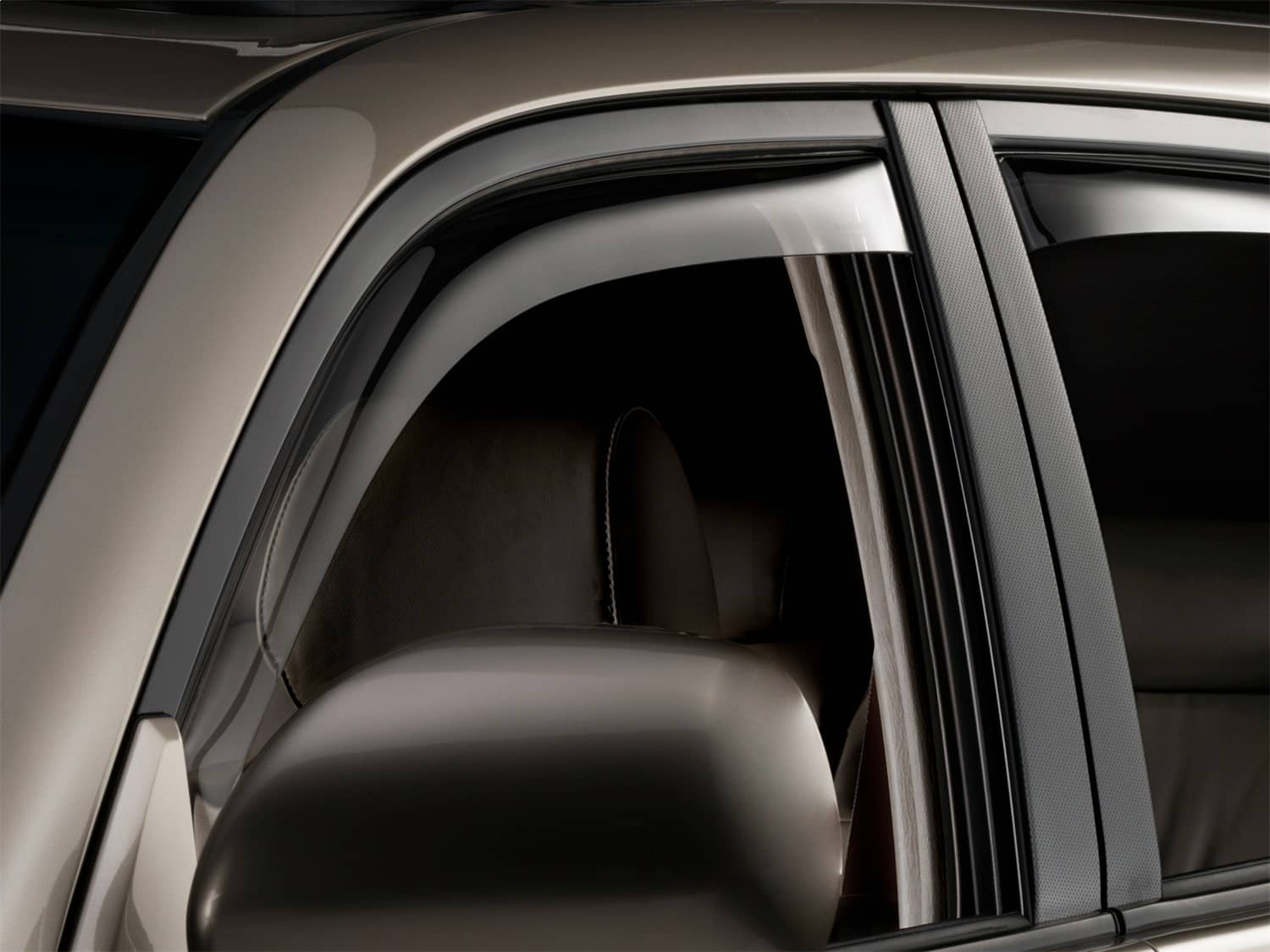 Weathertech - 82317IM - Front and Rear - Side Window Vent