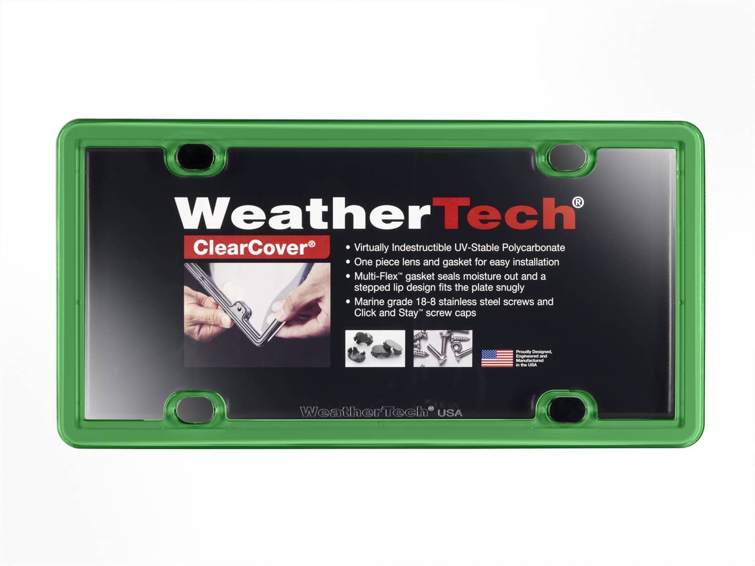 Weathertech - 8ALPCC11 - License Plate Cover