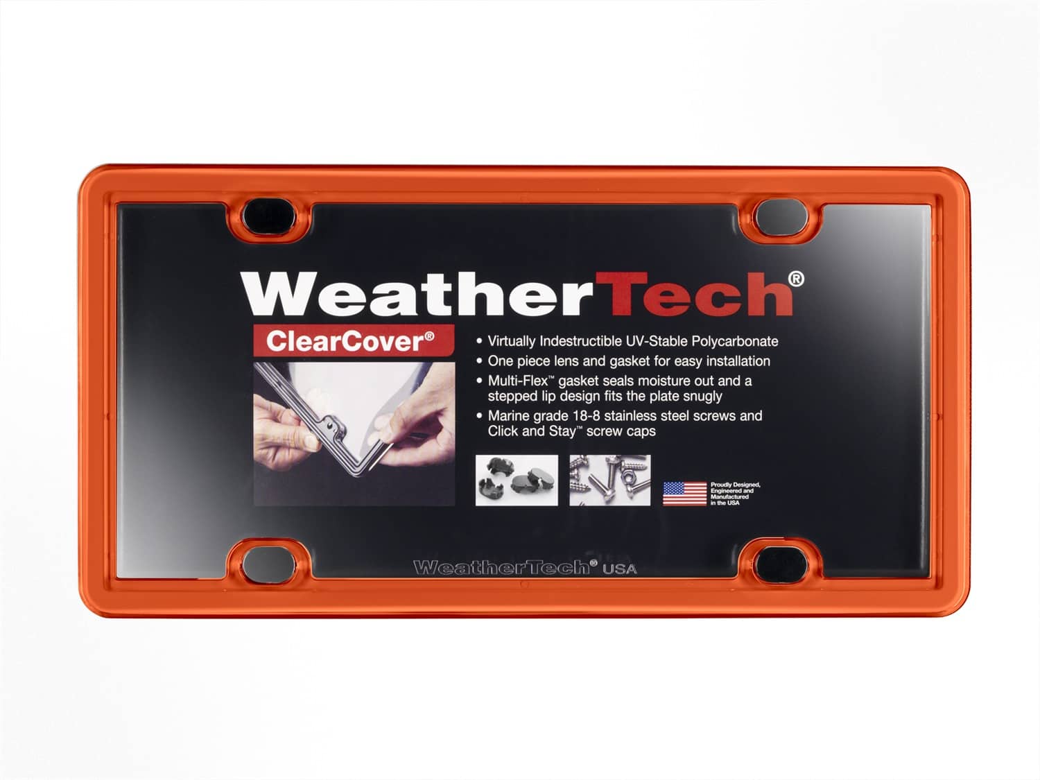 Weathertech - 8ALPCC13 - License Plate Cover