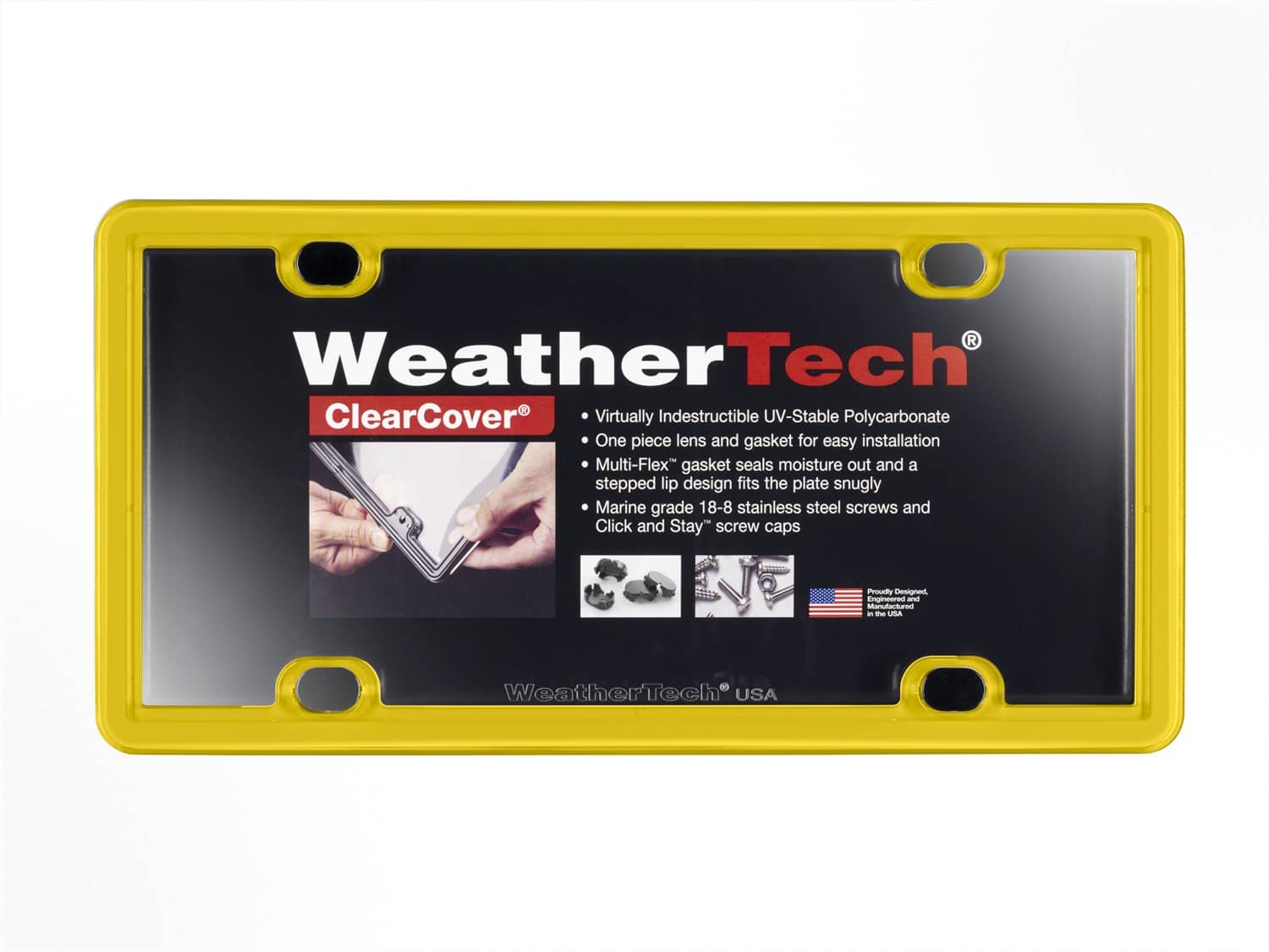 Weathertech - 8ALPCC14 - License Plate Cover