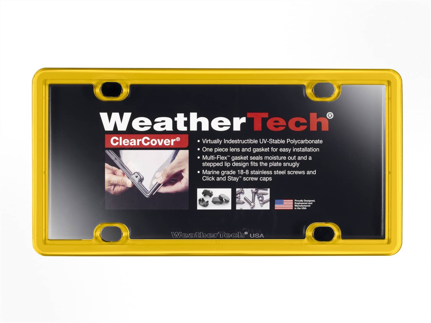 Weathertech - 8ALPCC17 - License Plate Cover