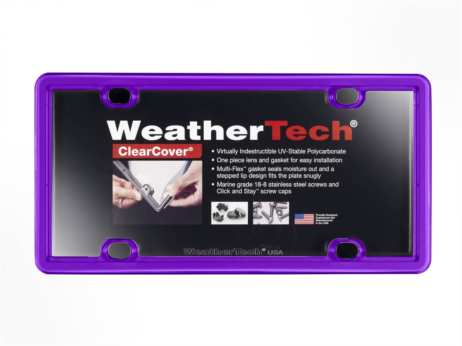 Weathertech - 8ALPCC5 - License Plate Cover