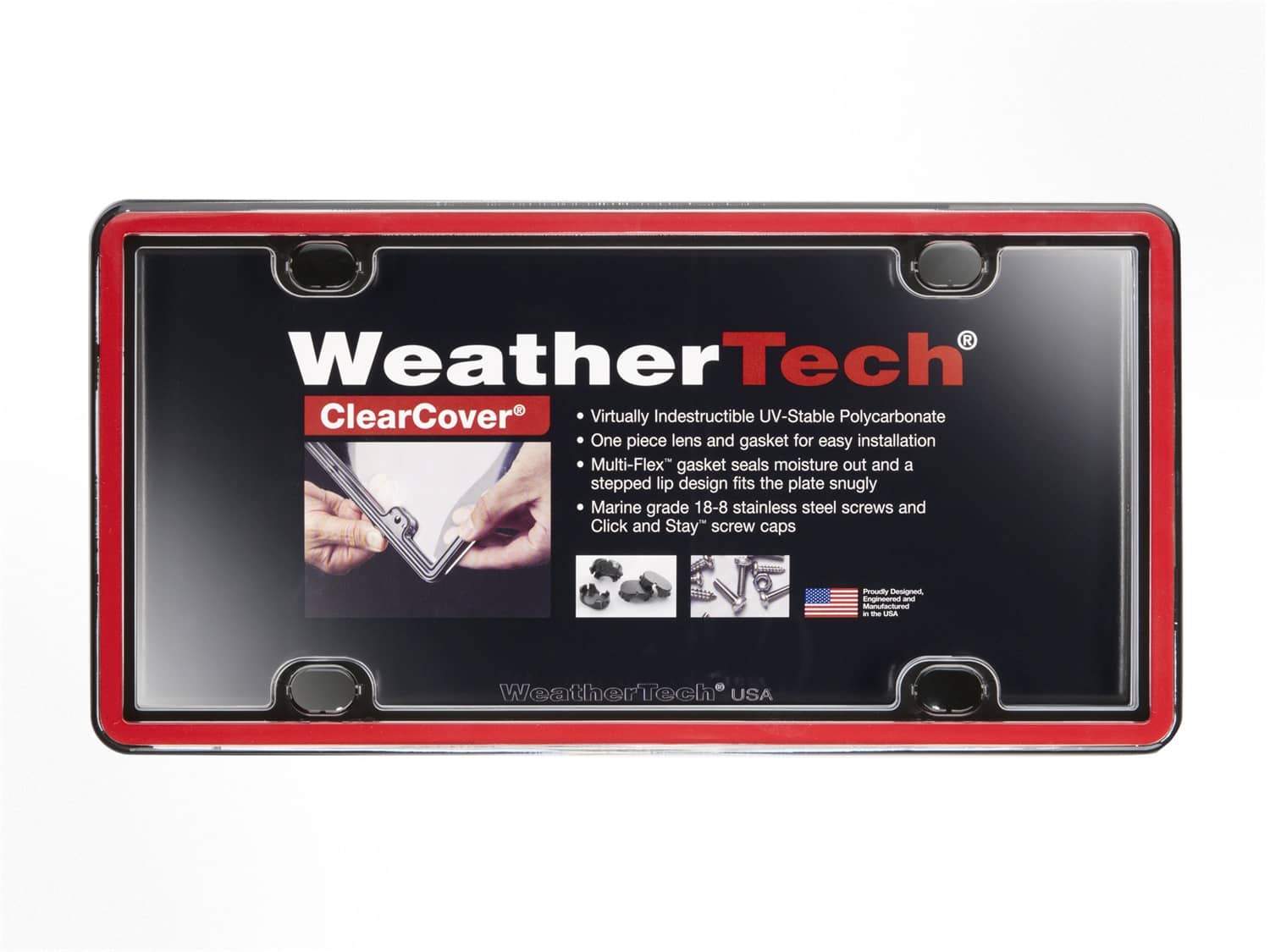 Weathertech - 60022 - License Plate Cover
