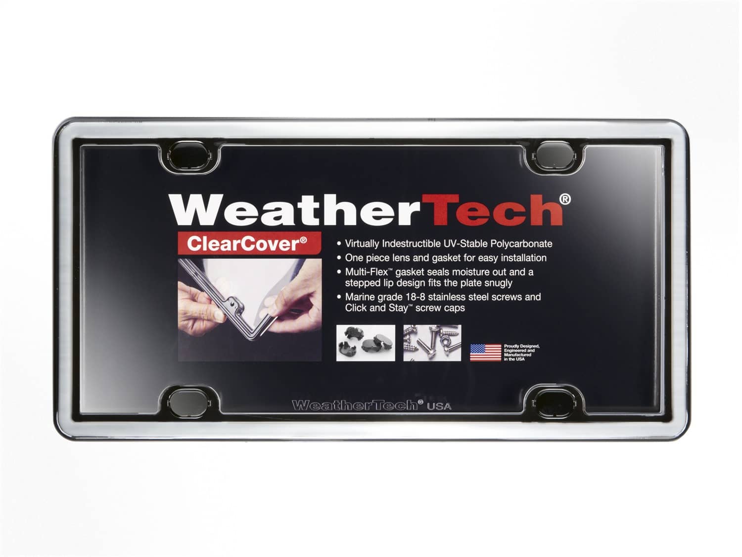Weathertech - 60023 - License Plate Cover
