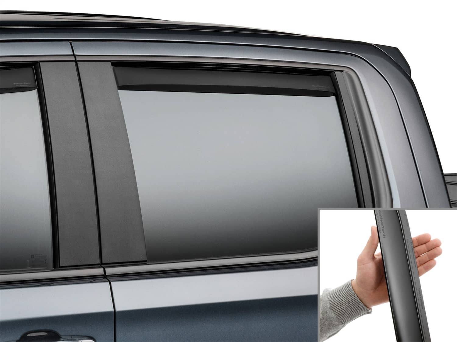 Weathertech - 81930IMB - Rear - Side Window Vent