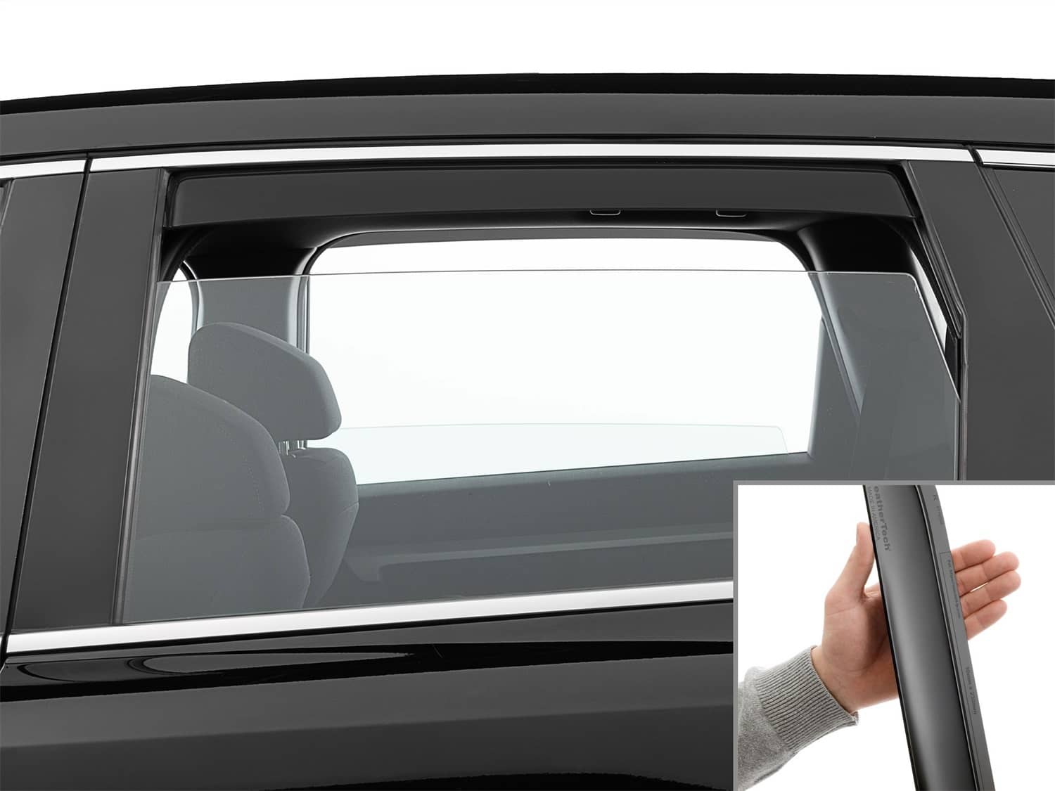 Weathertech - 81864IMB - Rear - Side Window Vent