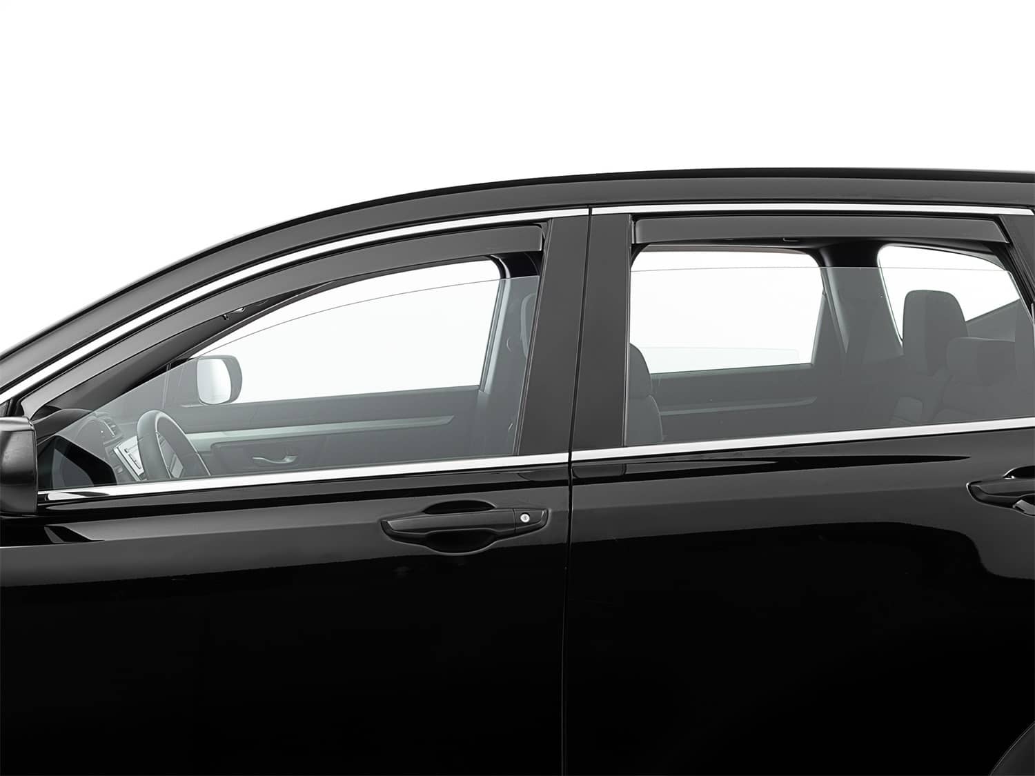 Weathertech - 82864IM - Front and Rear - Side Window Vent