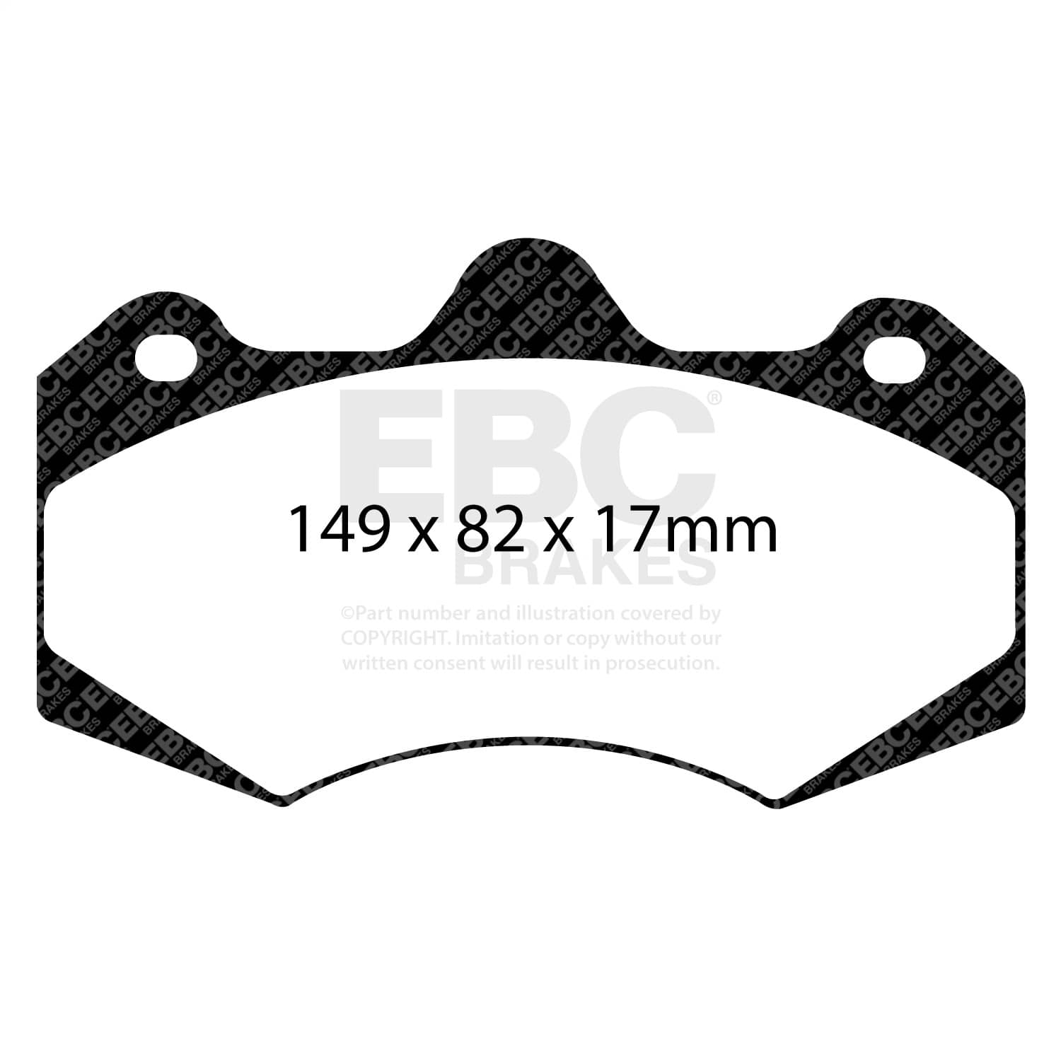 EBC Brakes - DP4062R - Disc Brake Pad
